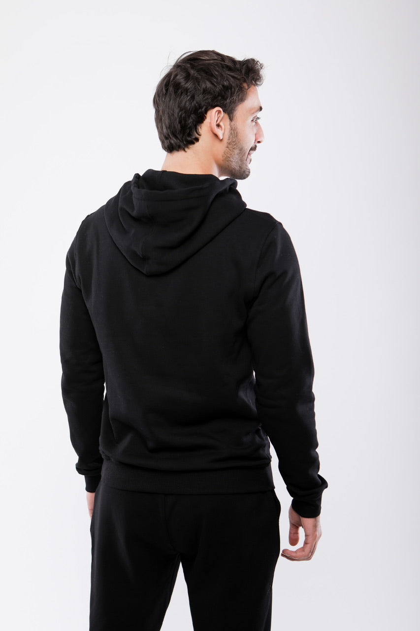 Sweat-Shirt À Capuche En Coton