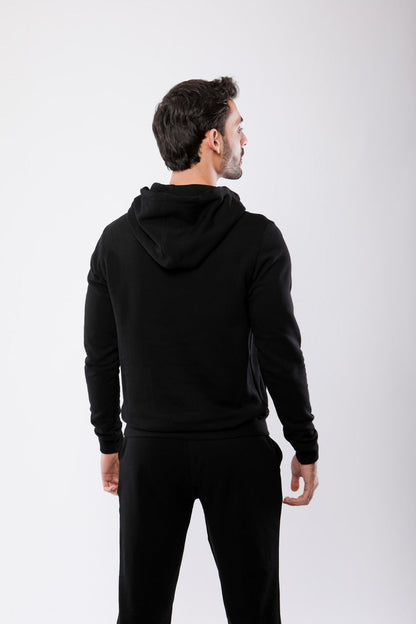 Sweat-Shirt À Capuche En Coton