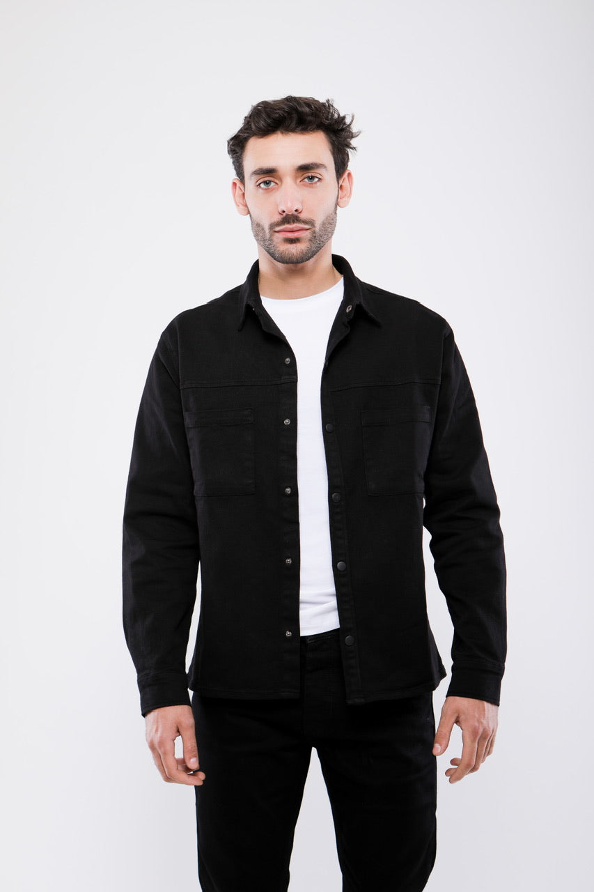 Surchemise Billiorich – Noir Essential