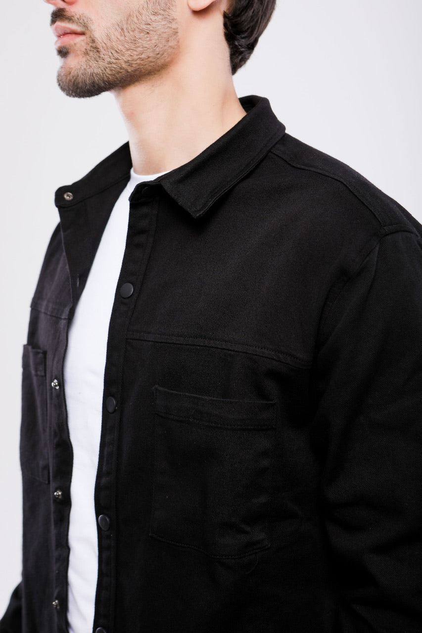 Surchemise Billiorich – Noir Essential