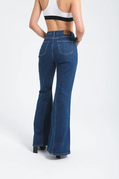 Jean Évasé Taille Haute Femme Billiorich