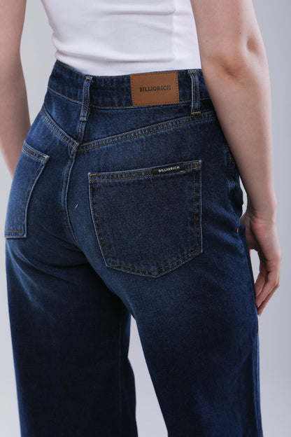 Jean Wide Leg Taille Haute