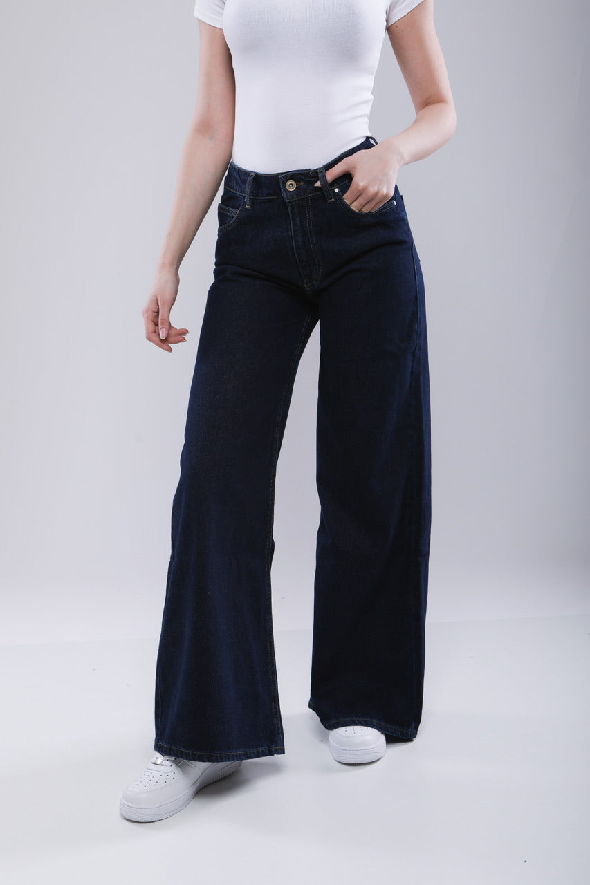 Jean Wide Leg Taille Haute