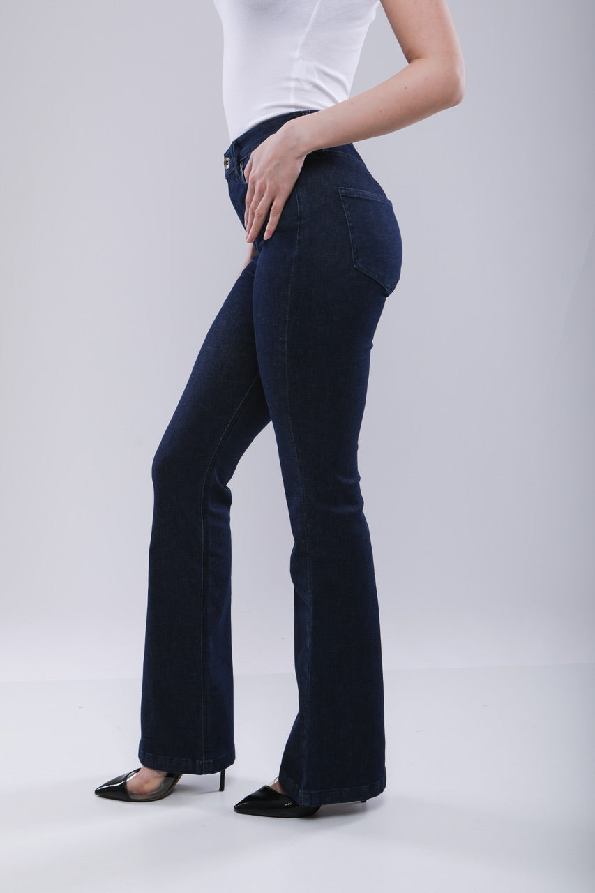Jean Flare Taille Haute