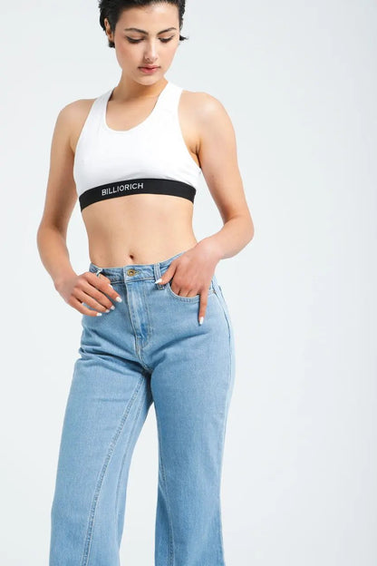 Jean Évasé Taille Haute Femme Billiorich