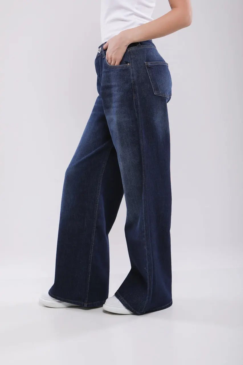 Pantalon Large Femme en Jean Billiorich