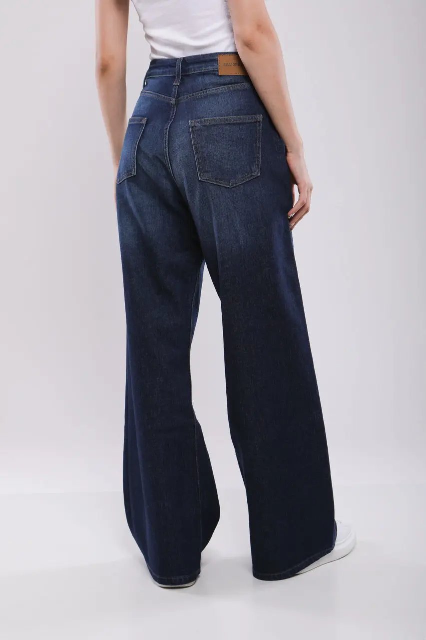 Pantalon Large Femme en Jean Billiorich