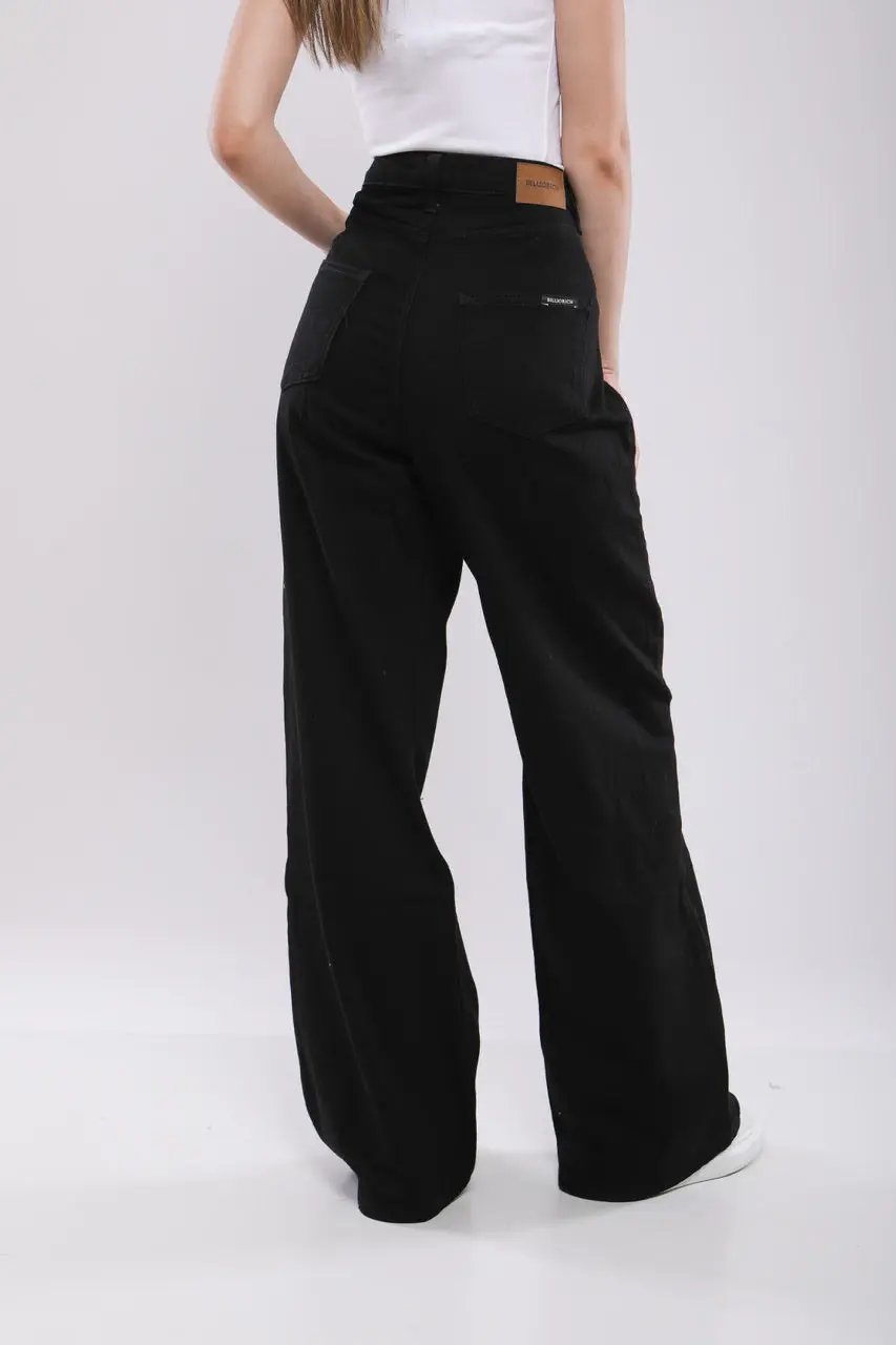 Pantalon Large Femme en Jean Billiorich