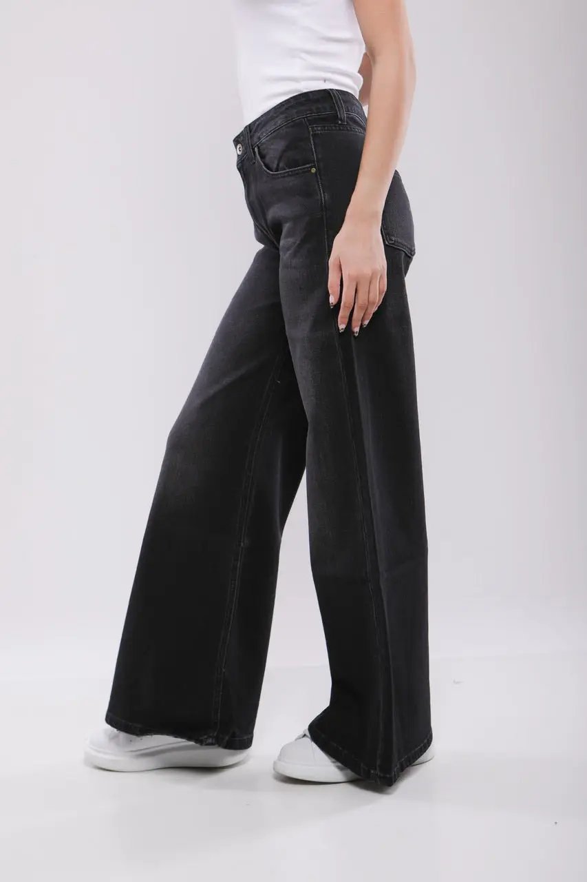 Pantalon Large Femme en Jean Billiorich