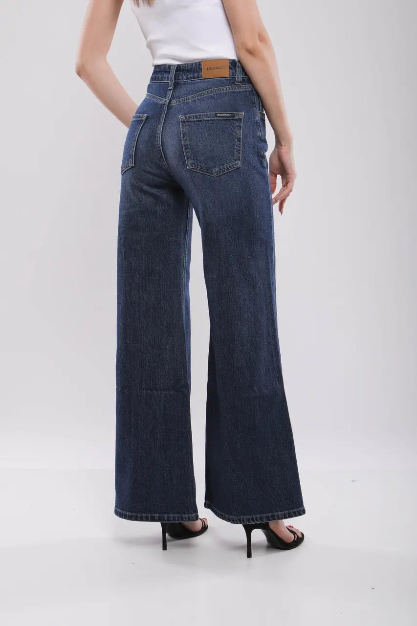 Pantalon Large Femme en Jean Billiorich