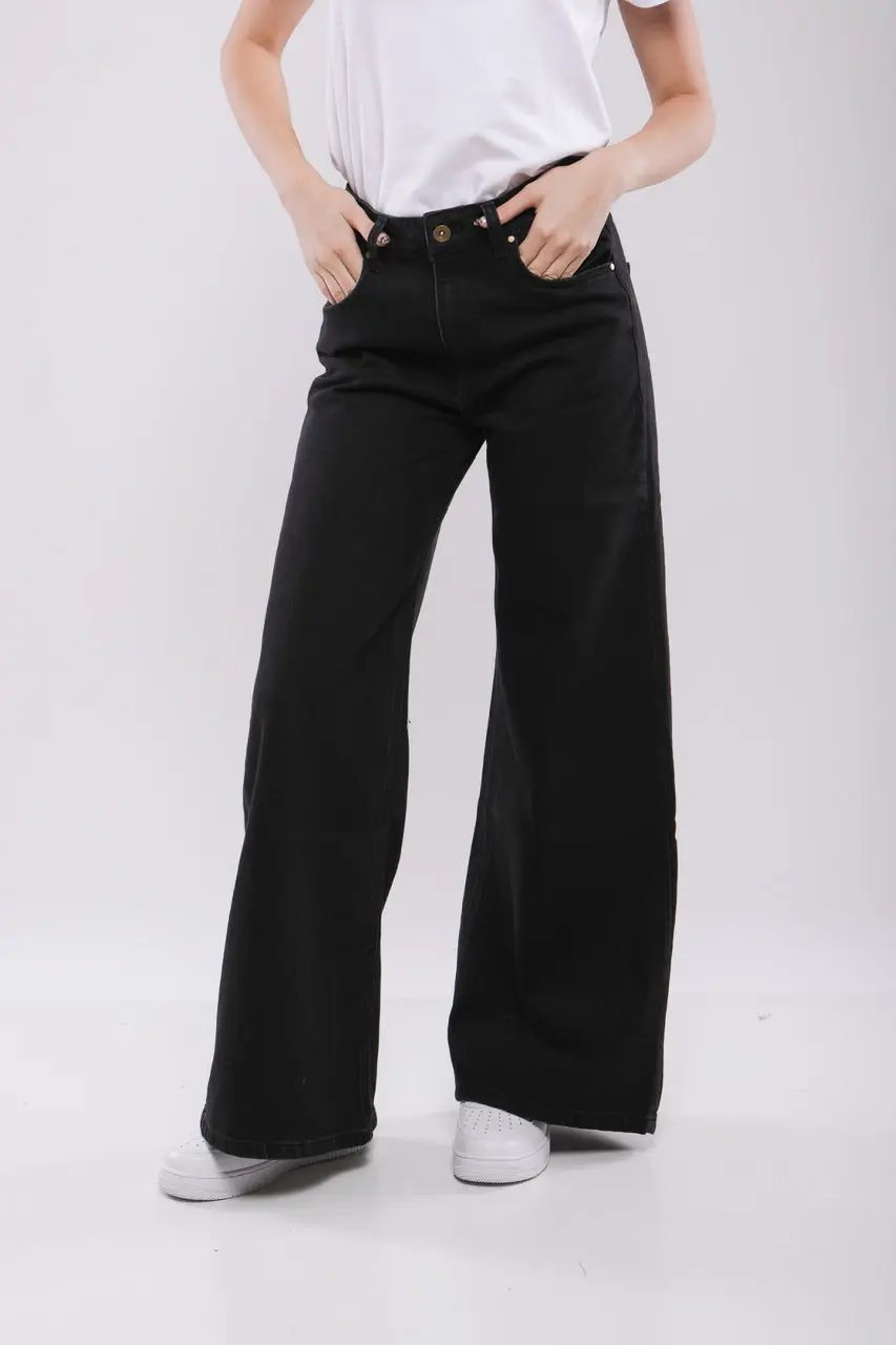 Pantalon Large Femme en Jean Billiorich