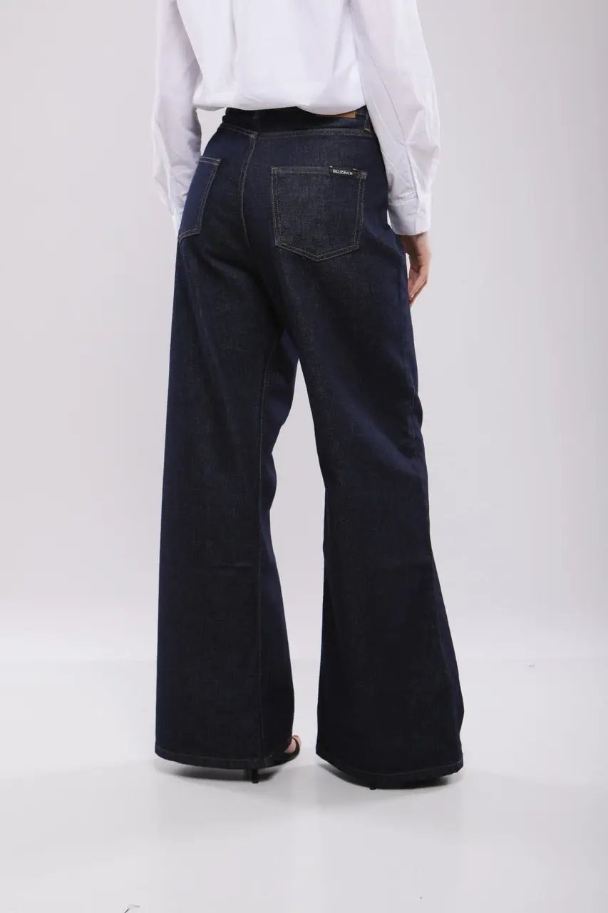 Pantalon Large Femme en Jean Billiorich