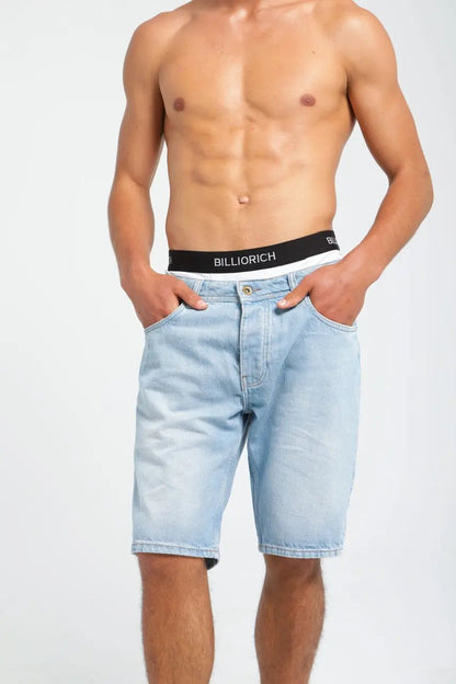 Short en Jean Homme - Coupe Droite Billiorich